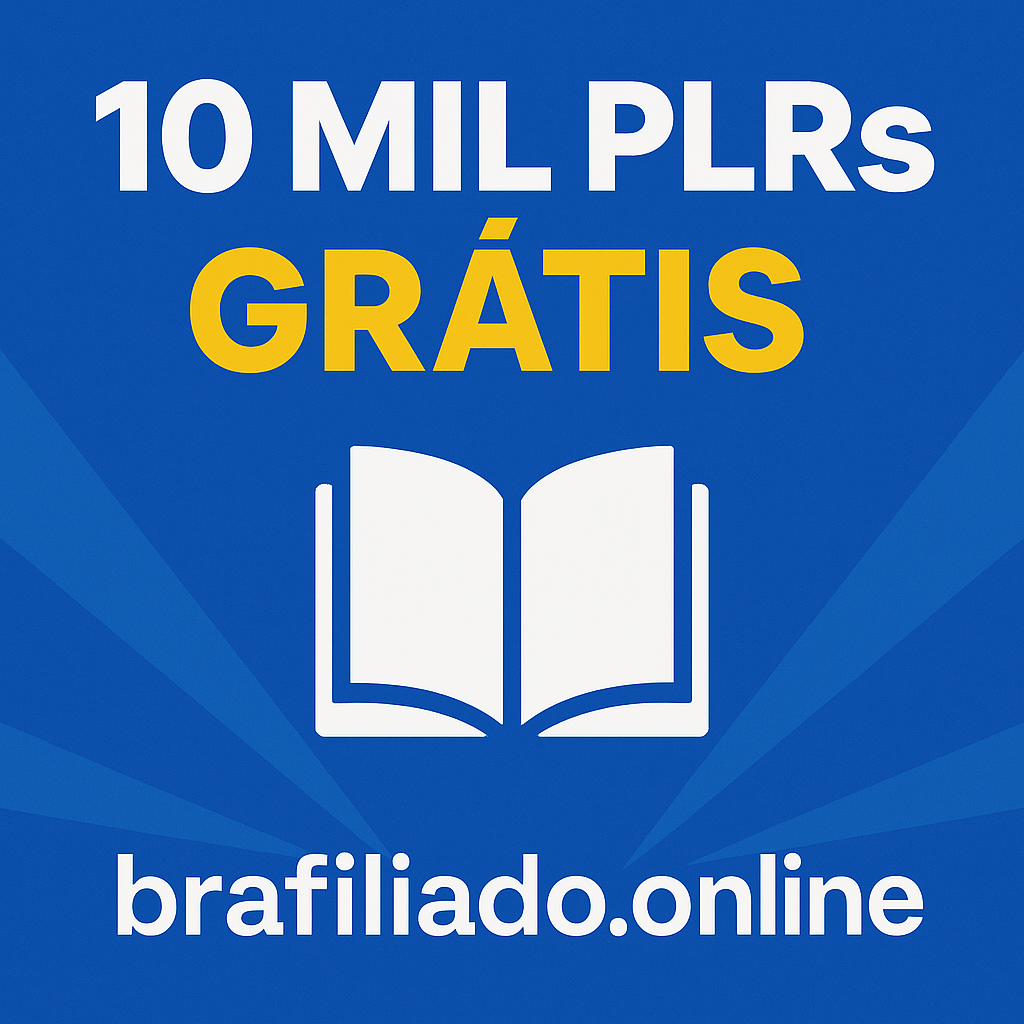 🎁 LIBERADO: 10 MIL PLRs 100% GRÁTIS!