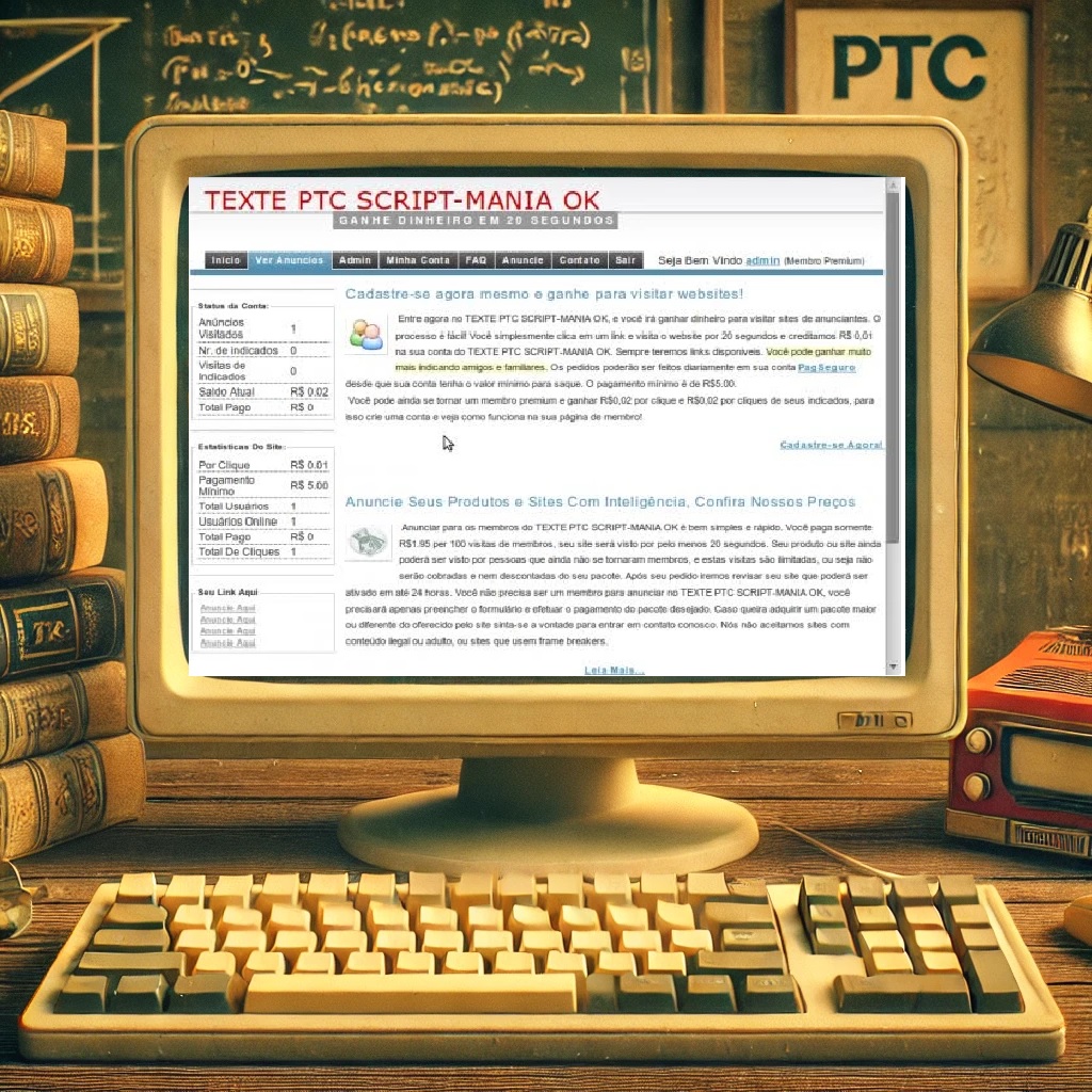 Script ptc em linguagem PHP